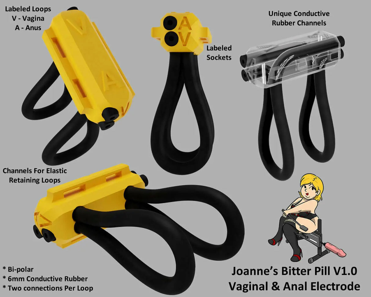 Image showing the bipolar Bitter Pill electrode