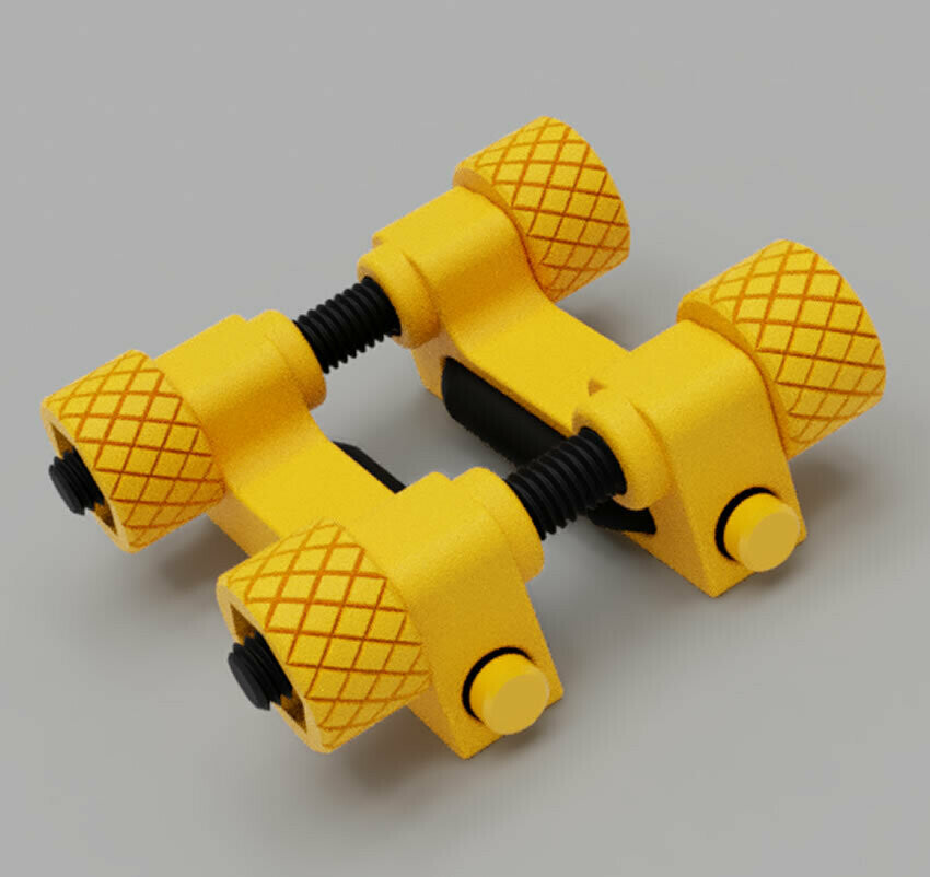 Image showing a pair of bipolar nipple clamp electrodes