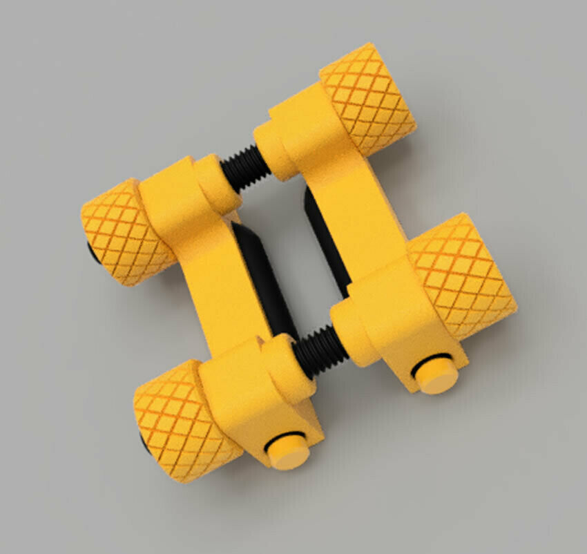 Image showing a pair of bipolar nipple clamp electrodes