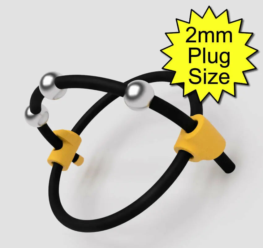 Image showing the glans electrode with steel balls