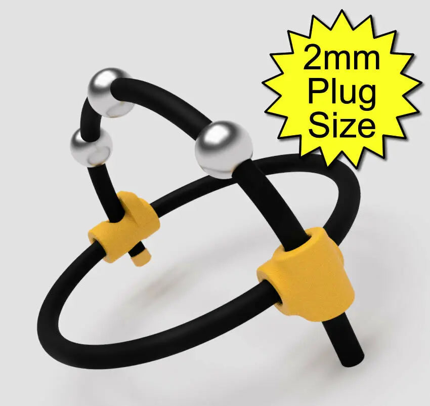 Image showing the glans electrode with steel balls