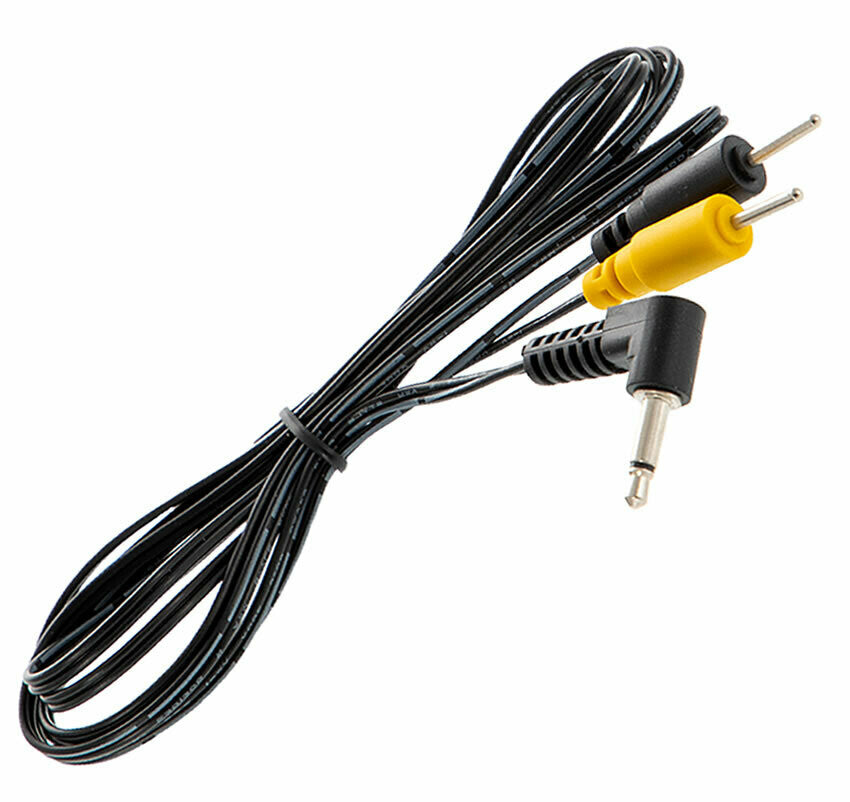 Image showing the short 2mm cable from E-Stim Systems