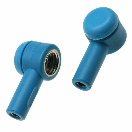 Image showing the E-Stim Systems 4mm to snap connector adaptors