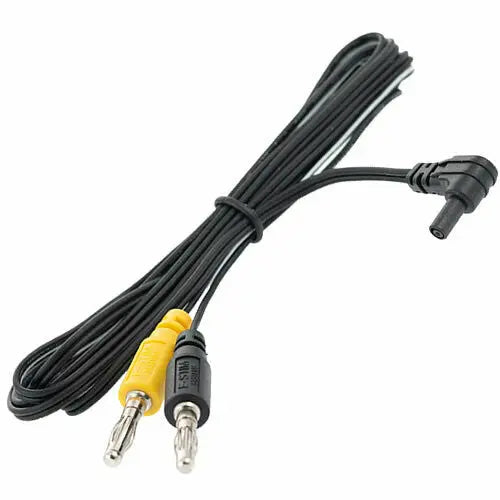 Image showing the E-Stim Systems Tens plug to 4mm banana plug cable