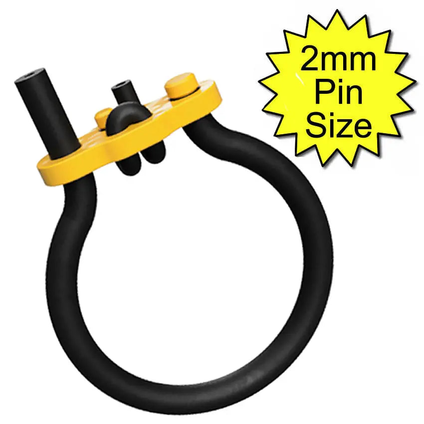 Bipolar Estim Penis Play Conductive Rubber Cock Loop/Ring Joanne's Reviews Electrodes