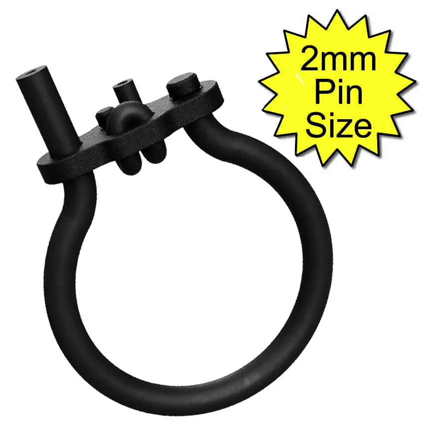 Bipolar Estim Penis Play Conductive Rubber Cock Loop/Ring Joanne's Reviews Electrodes