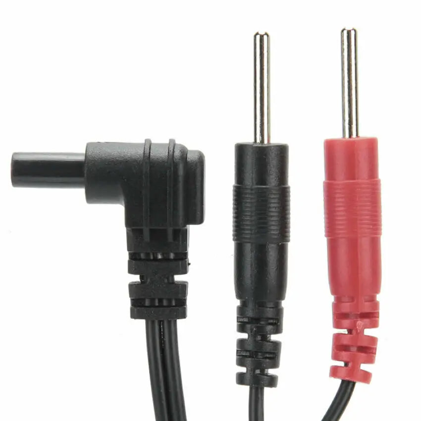 Image showing the connectors on the TENS to 2mm cable