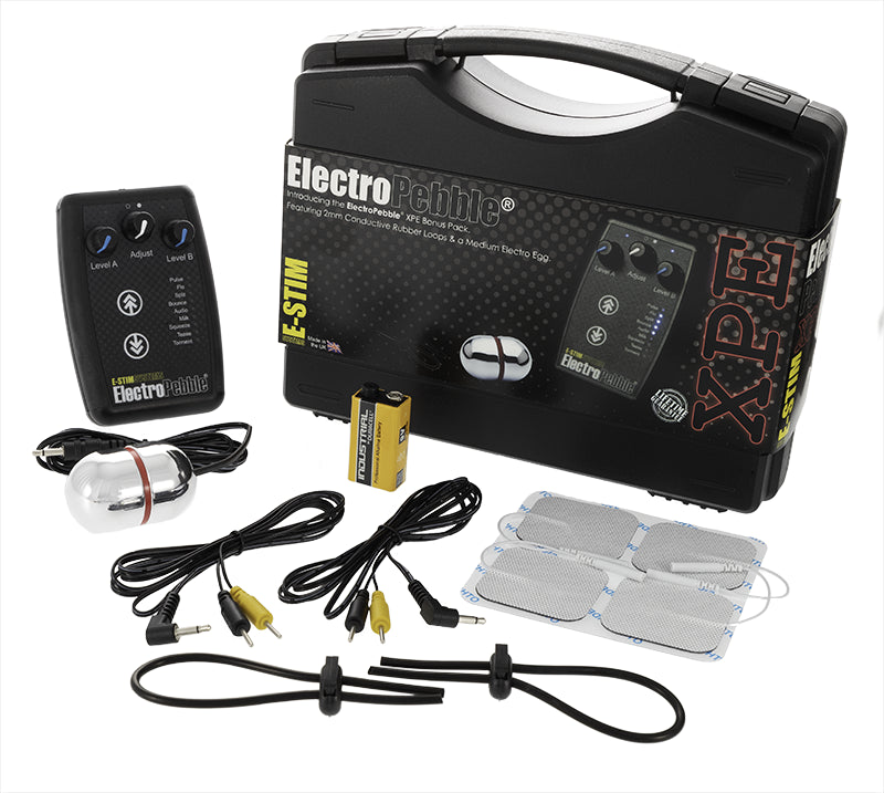 Image showing the contents of the ElectroPebble XPE pack