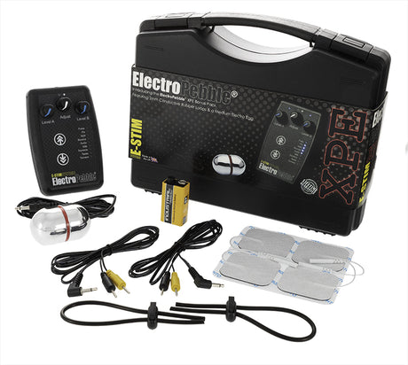Image showing the contents of the ElectroPebble XPE pack