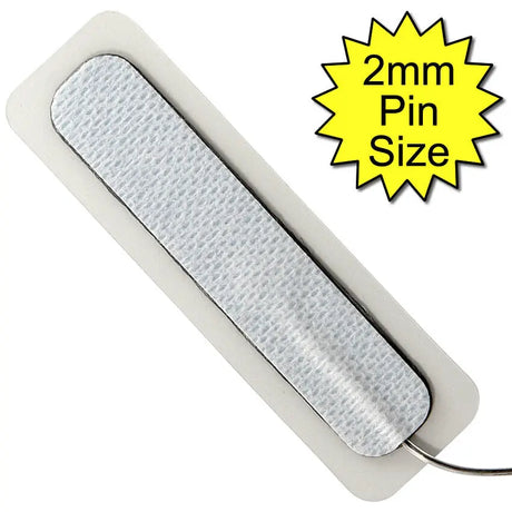 Image showing the Electrastim long monopole self adhesive pad electrodes