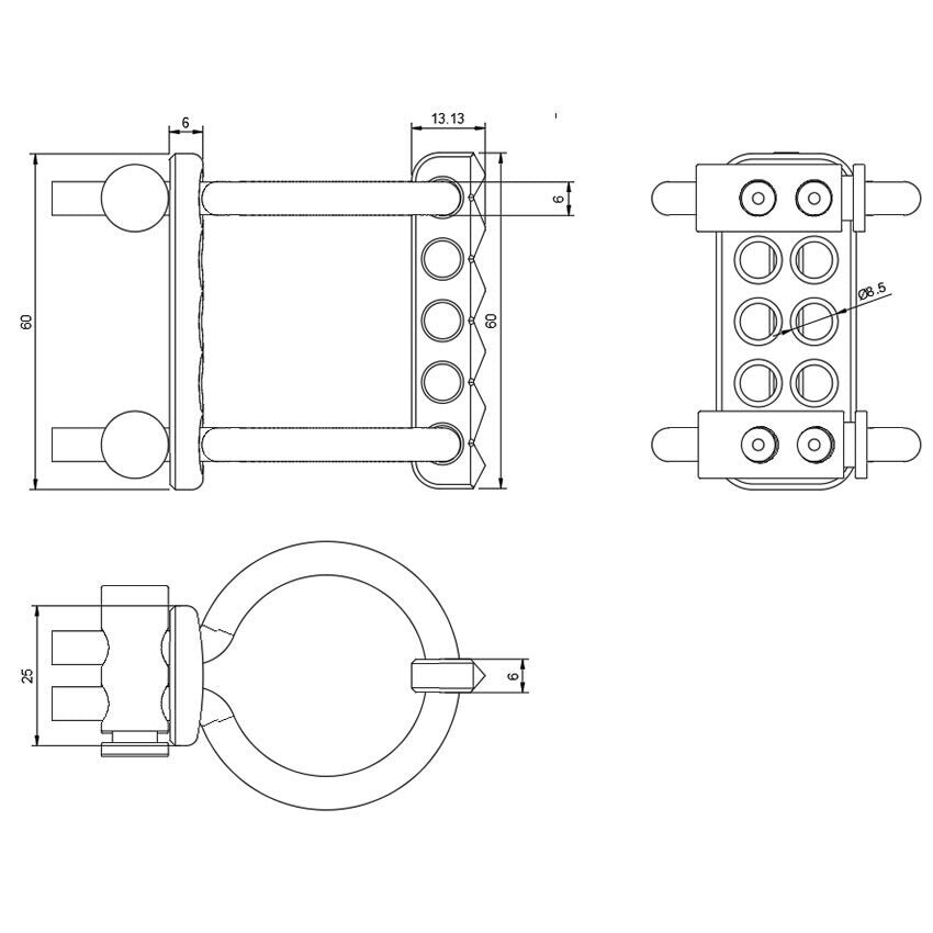 Image showing the Heaven And Hell electrode dimensions