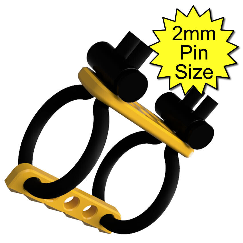 Image showing the Heaven And Hell electrodes in yellow