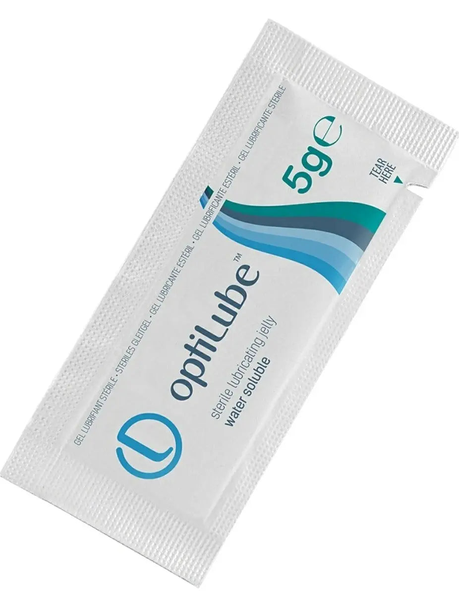Image showing Optilube Sterile Lubricating Jelly 5g