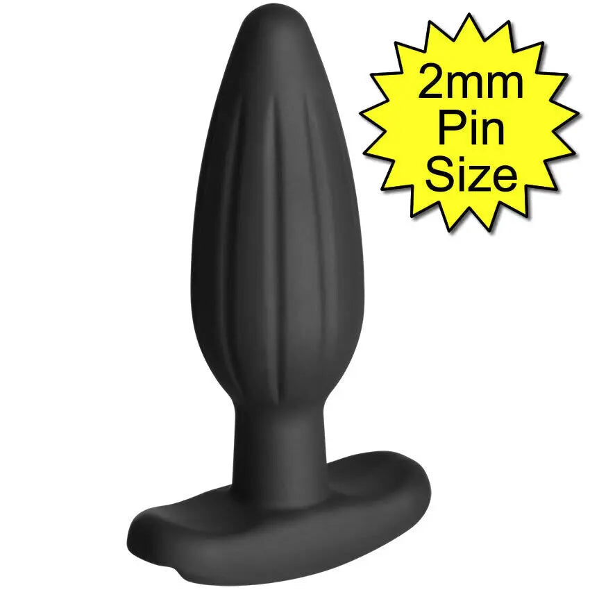 Image showing the medium Silicone Noir Rocker Butt Plug electrode
