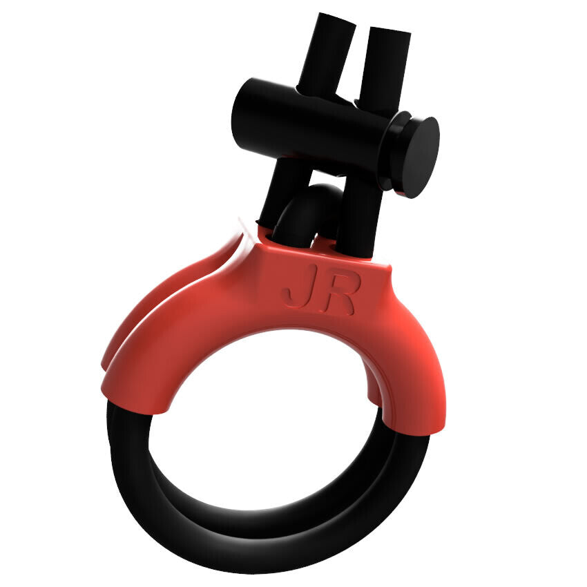 ABS Estim Penis Play Double Conductive 6mm Rubber Cock Loop & Insulator - Joanne's E-Stim Emporium