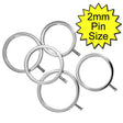 Image showing the Electrastim Electrarings cock ring set