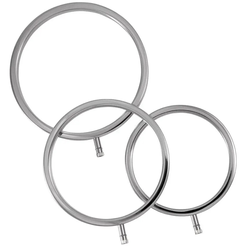 Image showing the Electrastim metal scrotal rings