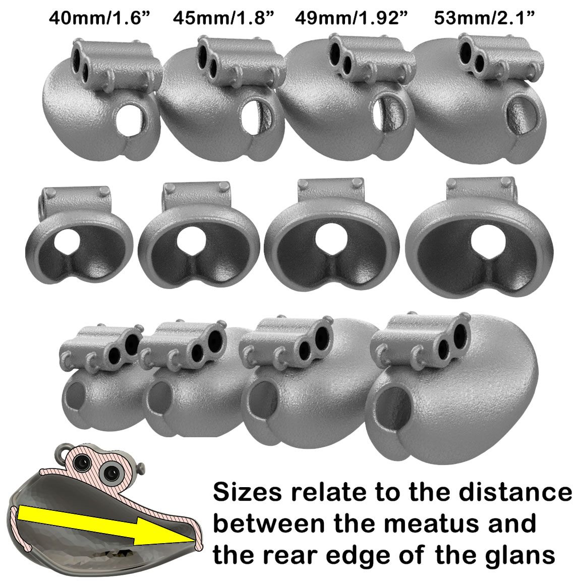 Jet Set Willy Electrode 53mm - Joanne's E-Stim Emporium