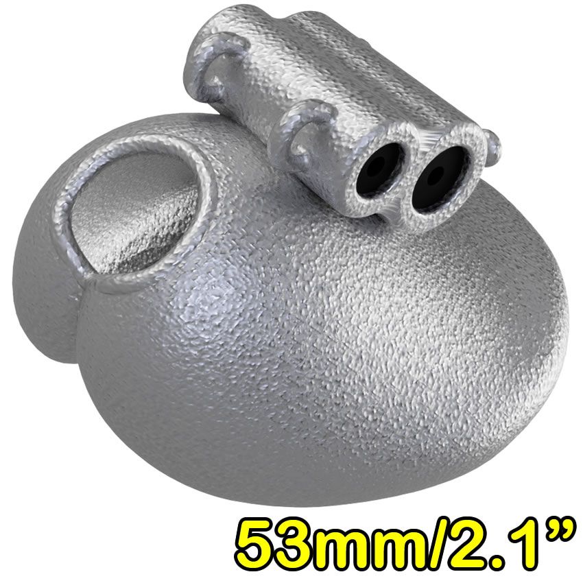 Jet Set Willy Electrode 53mm - Joanne's E-Stim Emporium