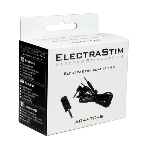 Adapter Cable Kit- 3.5mm/2.5mm Jack Electrastim Cables & Adaptors