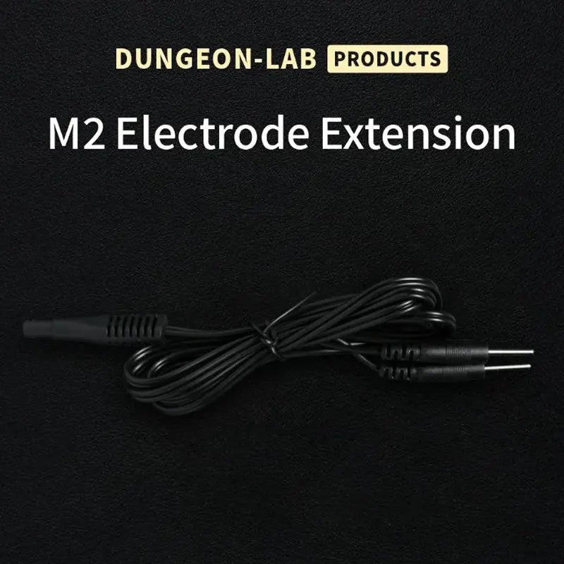 M2 Electrode Extension with Dungeon-Lab Products branding on a black background