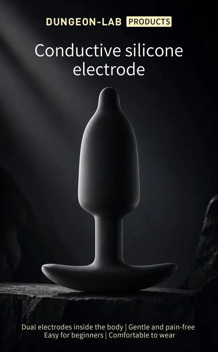 DG Lab Conductive Silicone Butt Plug DG Lab Cables & Adaptors
