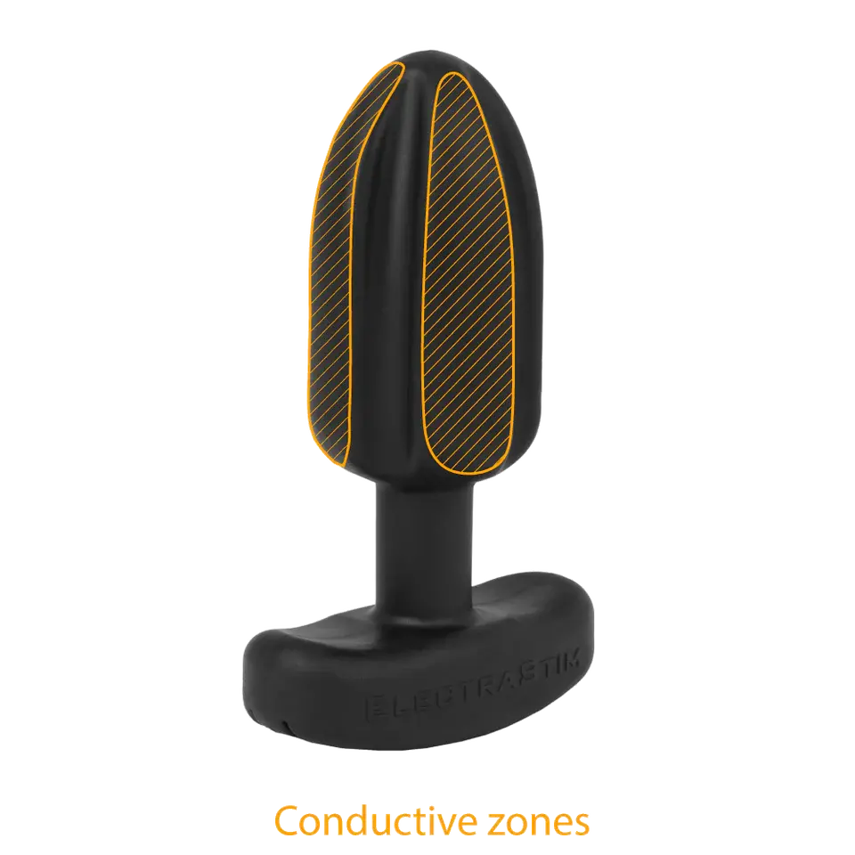 Silicone Noir 'Tartarus' Quadripolar Butt Plug Electrastim Electrodes