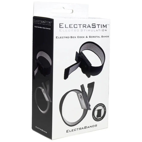 ElectraBands Adjustable Fabric Cock Bands Electrastim Electrodes
