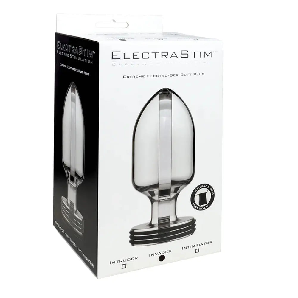 ElectraStim Invader Extreme Electro Butt Plug- Medium Electrastim Electrodes