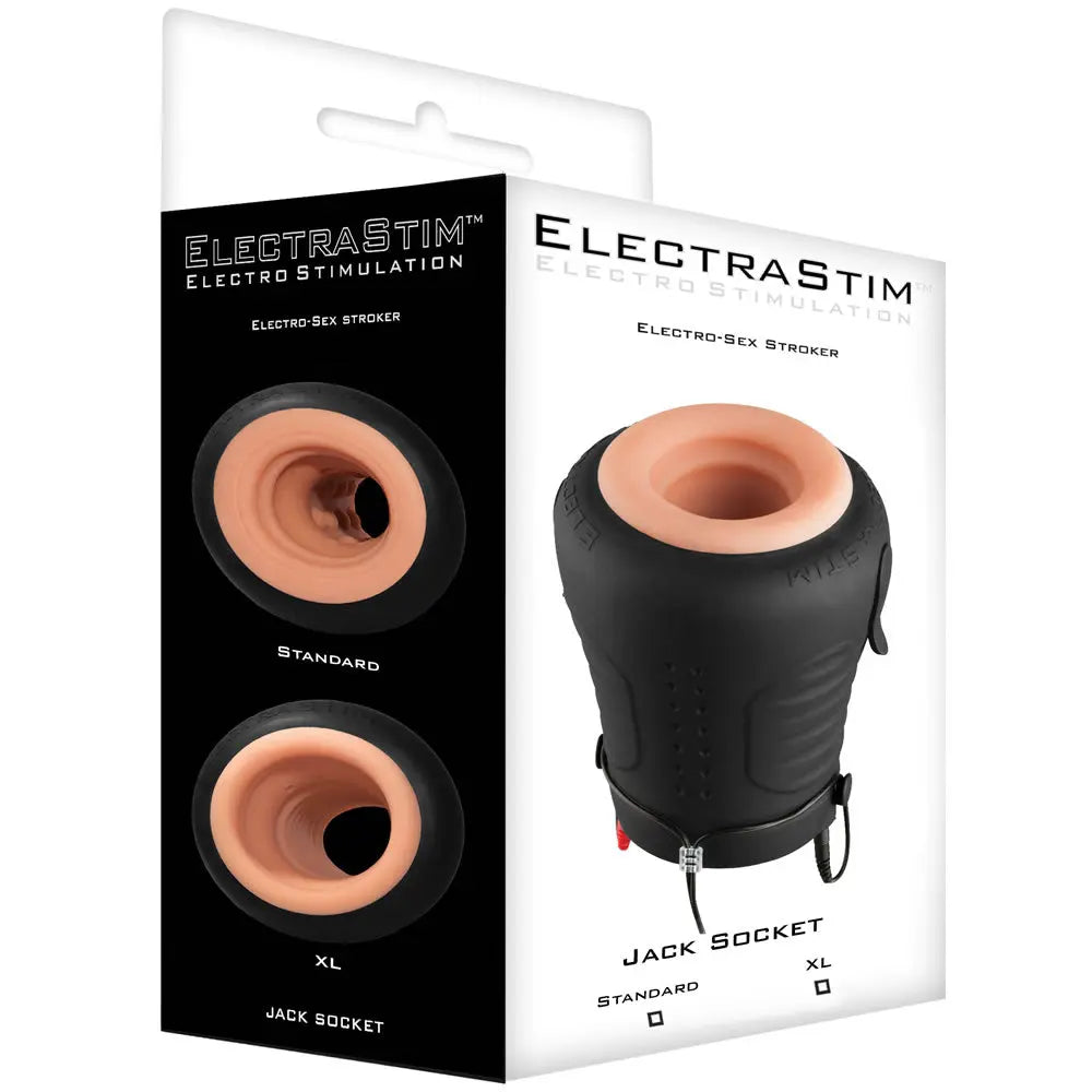 ElectraStim Jack Socket E-Stim Stroker Electrastim Electrodes