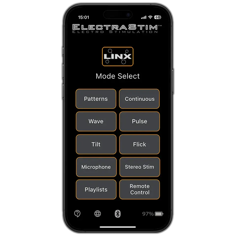 ElectraStim LINX Luxury Bluetooth Controlled Electro Stimulator