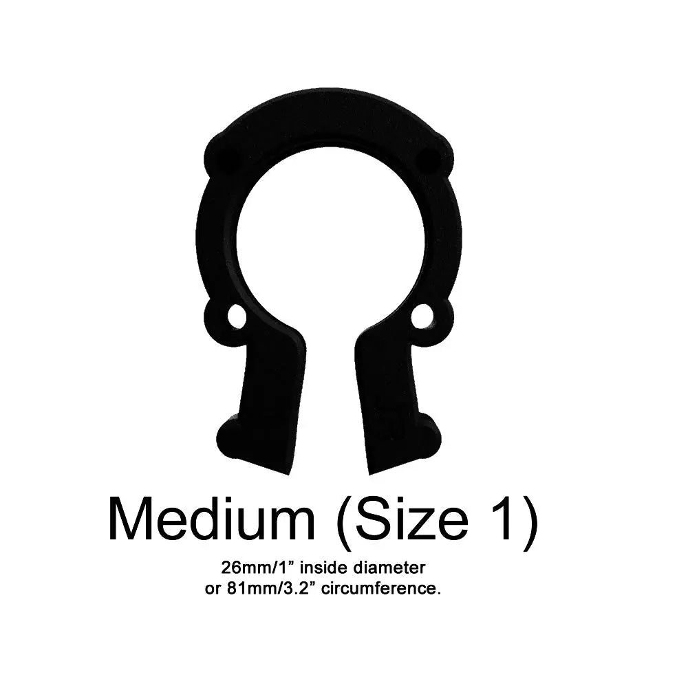 Flexible TPU 6mm Conductive Rubber Holder Joanne's E-Stim Emporium DIY Electrode Parts