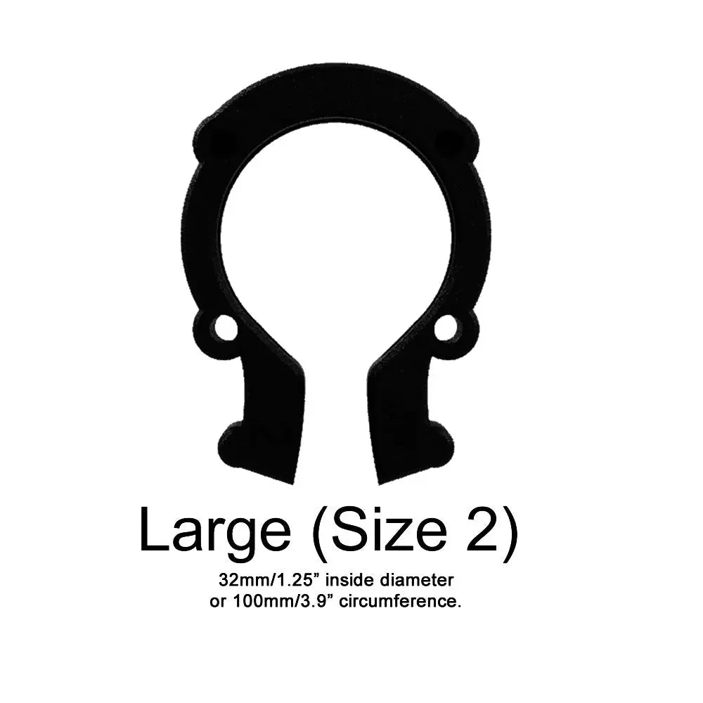 Flexible TPU 6mm Conductive Rubber Holder Joanne's E-Stim Emporium DIY Electrode Parts