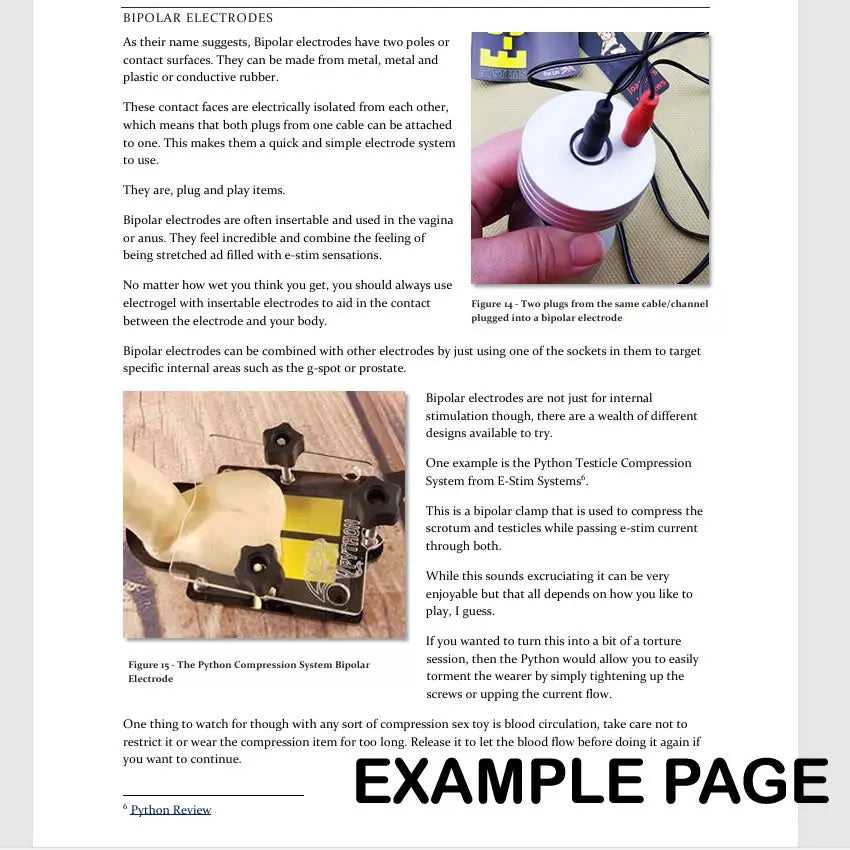 Joanne's Beginners Guide To E-Stim - FREE Digital Download E-Stim Emporium Downloads