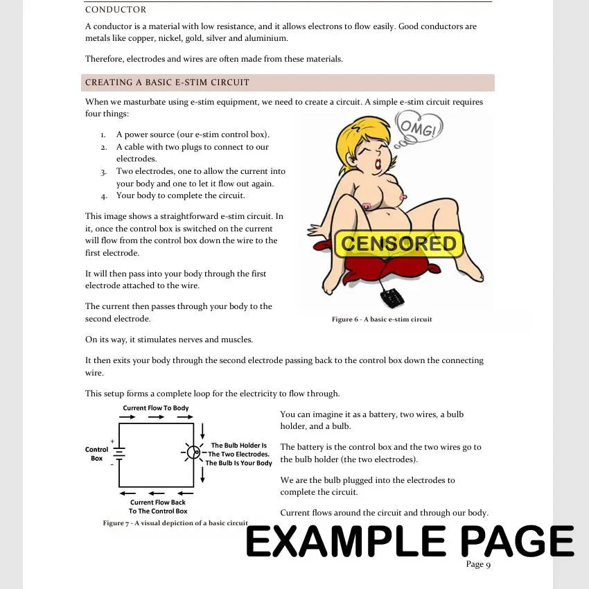 Joanne's Beginners Guide To E-Stim - FREE Digital Download E-Stim Emporium Downloads