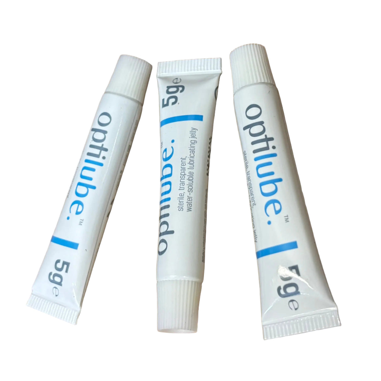 OptiLube Sterile Lubricant 5g Pack Of Three Optilube Lubes & Electrogel