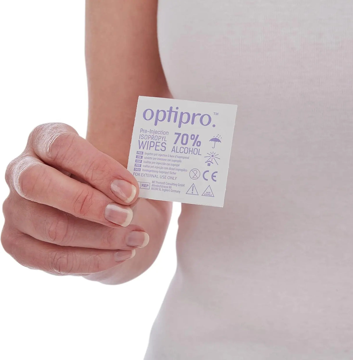 Optipro Disinfectant Wipes (Pack of 12) vendor-unknown Electrodes