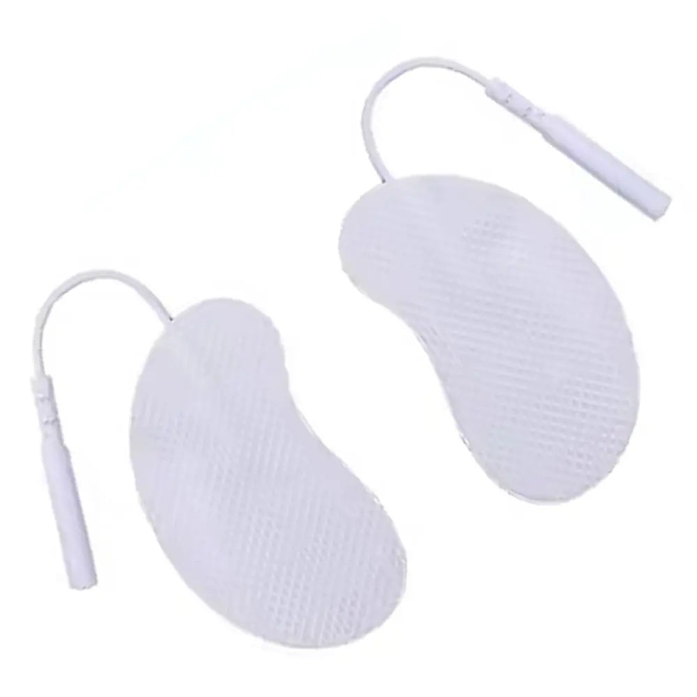 Pack of Two Bean Shaped Self Adhesive Pad Electrodes E-Stim Emporium Electrodes
