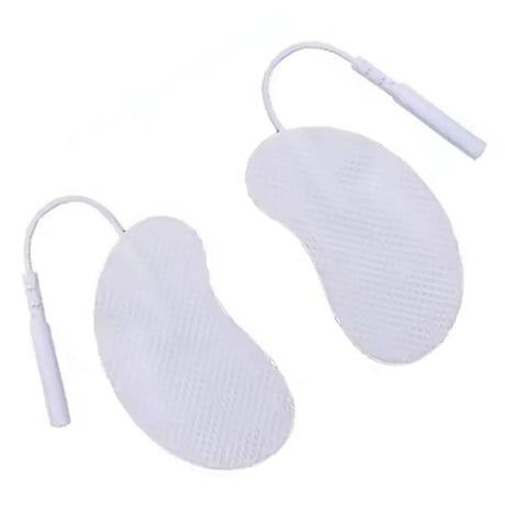 Pack of Two Bean Shaped Self Adhesive Pad Electrodes E-Stim Emporium Electrodes