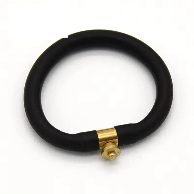 Set Of Four 8mm Penis Loops With Snap Connector E-Stim Emporium Electrodes