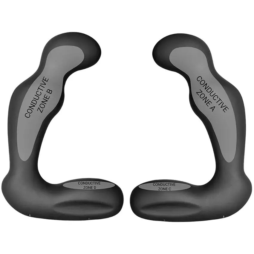 Silicone Noir Sirius Electro Prostate Massager Electrastim Electrodes