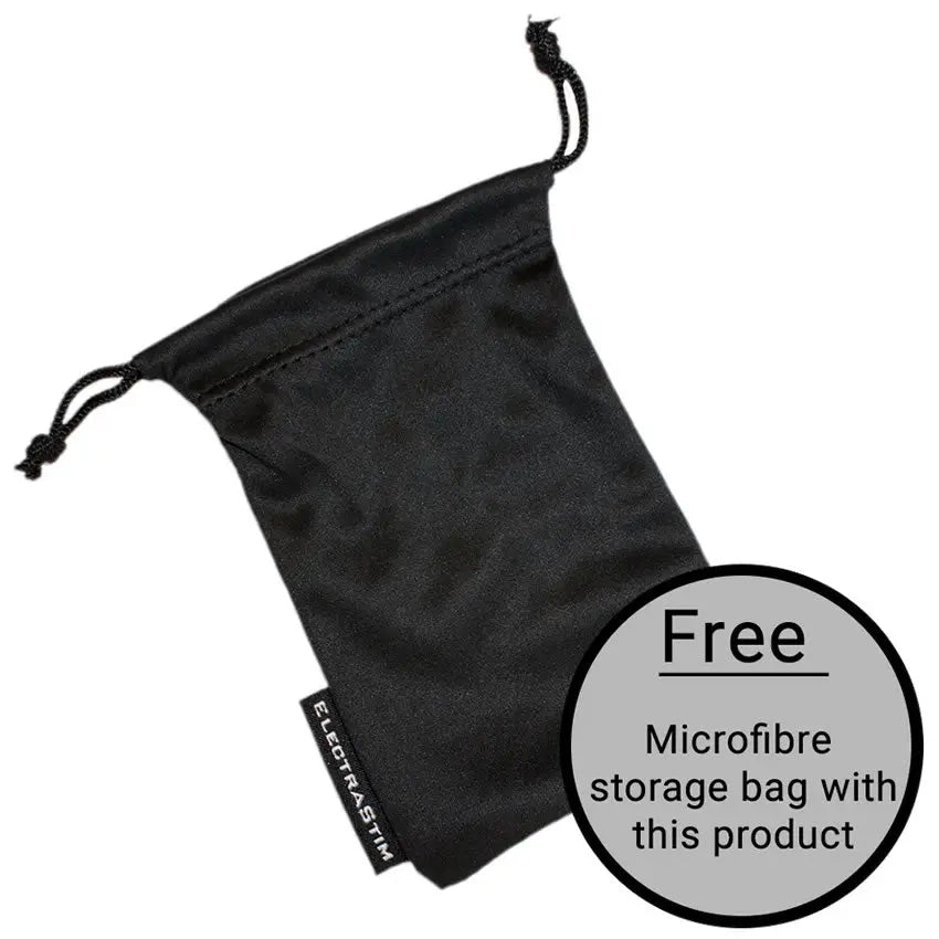 Silicone Noir Sirius Electro Prostate Massager Electrastim Electrodes