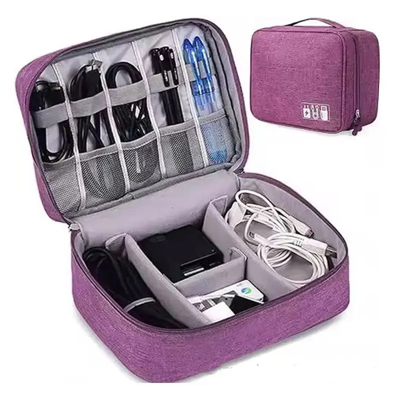 Single Layer Storage Bag 24.5x10x18cm Purple E-Stim Emporium Storage Bags
