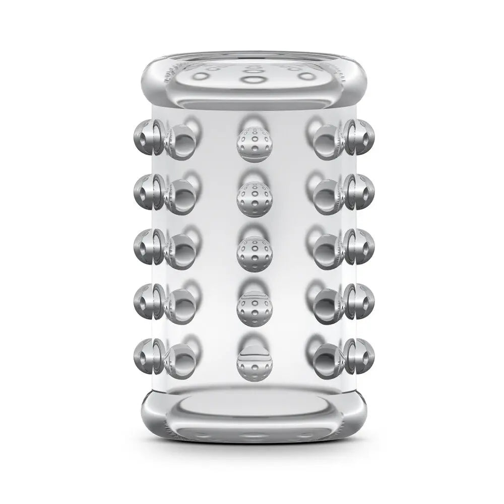 Stay Hard Clear Cock Sleeve Blush DIY Electrode Parts