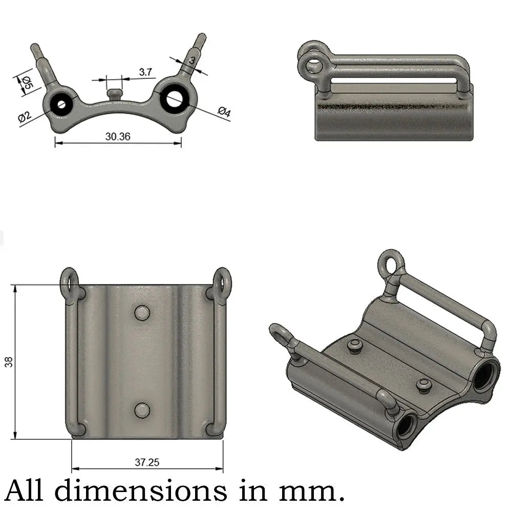 The V2 Saddle E-Stim Electrode E-Stim Emporium Electrodes