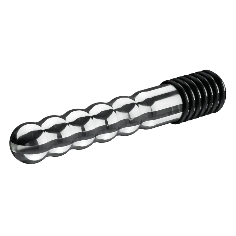 Wave Metal Bi-Polar Electro Dildo Electrastim Electrodes