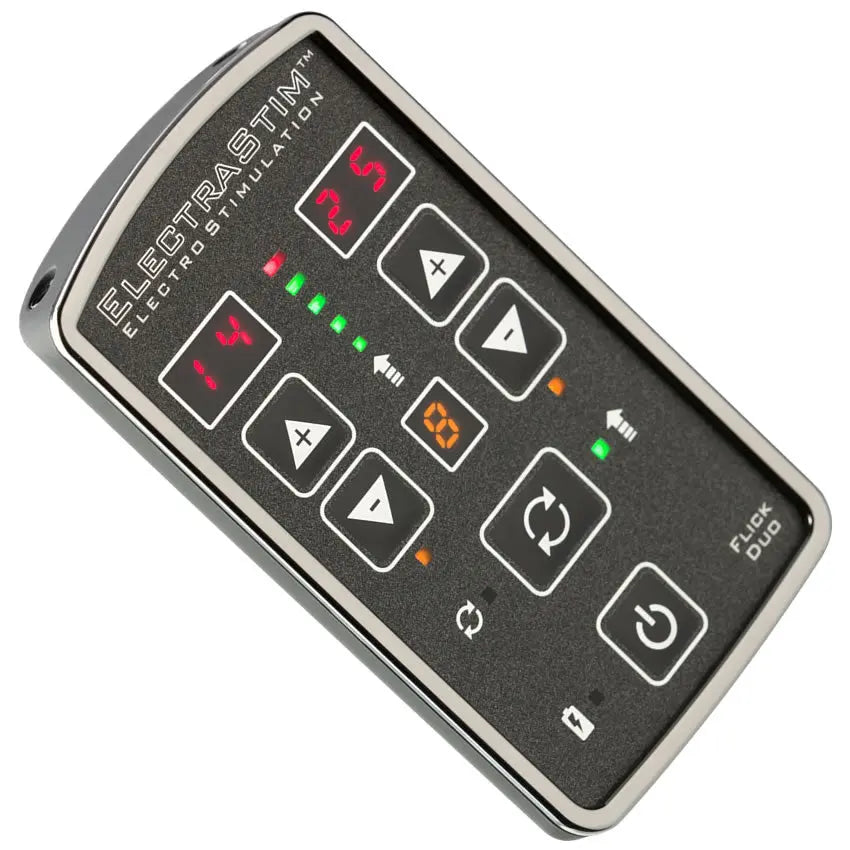 Image showing the EM80-E dual channel e-stim control box from Electrastim