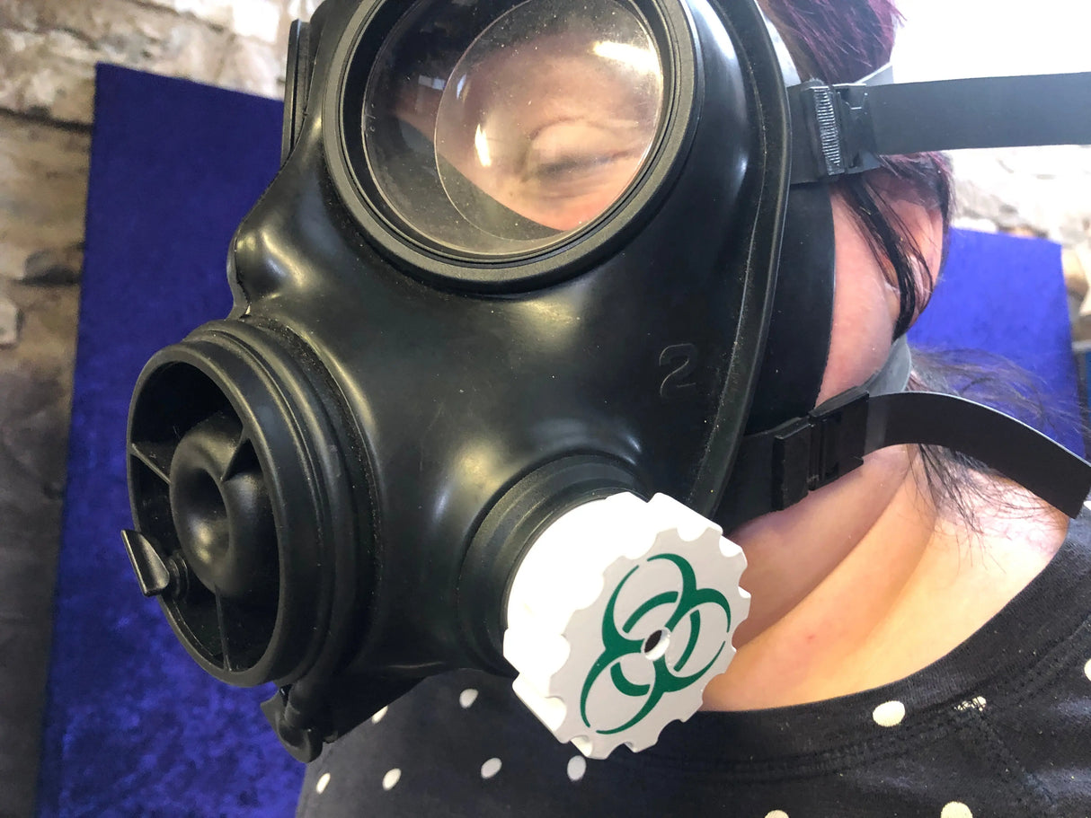 Gas Mask Air Restrictor NATO 40mm Thread Bio-Hazard Design vendor-unknown BDSM Kit