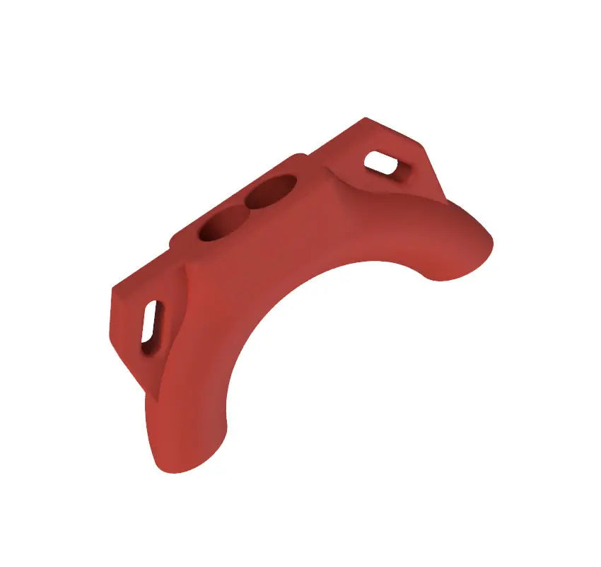 Estim Penis Play Conductive 6mm Rubber Cock Loop & Tie Down Insulator Red Joanne's Reviews Electrodes