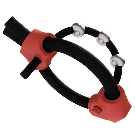 Image showing the bipolar glans electrode in red